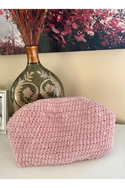 PERA ÖRGÜ SANATI EL ÖRGÜSÜ PELUŞ EL ÇANTASI CLUTCH