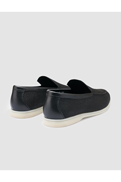 Cabani Triko Siyah Erkek Loafer