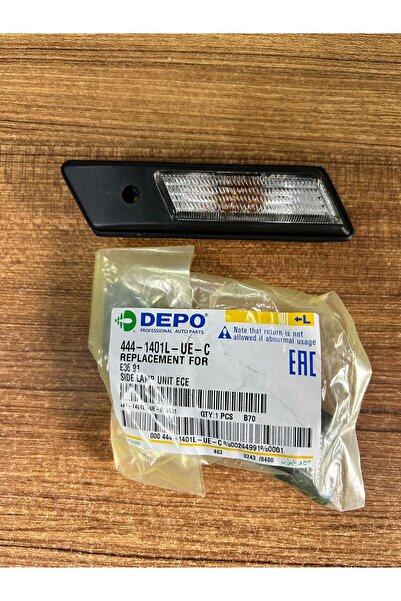 APEXİ BMW 3 SERİSİ E36 SEDAN BEYAZ ÇAMURLUK SİNYALİ SOL TARAF ŞÖFÖR TARAFI