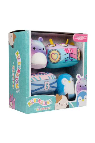 Squishmallows مجموعة إكسسوارات ميكرومالوز 2 فيجر-2 MM0016