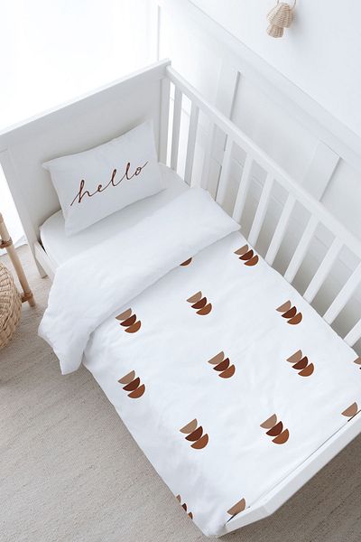 Tuğba Kuğu Vintage Moon Baby Size Duvet Cover Set - Iconic Series (100X150)