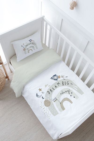 Tuğba Kuğu Space Dream Royal Series Baby Duvet Cover Set - 100X150