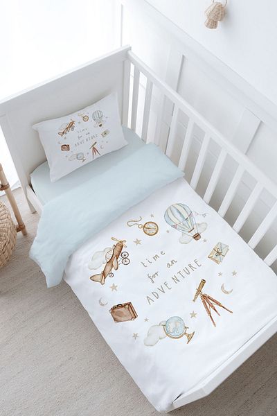 Tuğba Kuğu Royal Series - Adventure Baby Duvet Cover Set (100X150)