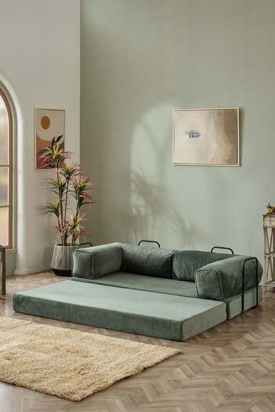 Huga Metal Relax Dinlenme Koltuğu Yatak Olabilen Kanepe Rahat Kanepe 50 Dns Bondex