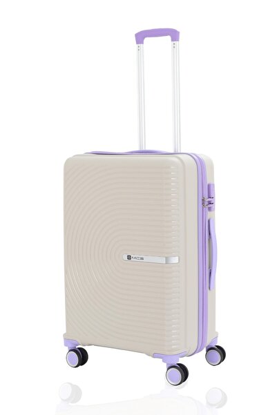 MÇS V374 SU MODEL POLIPROPILEN KASA 3'LÜ SET VALİZ (BÜYÜK+ORTA+KABİN)
