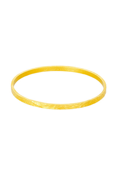 17 gr(gram) 22 Ayar İşçiliksiz Dövme Bilezik