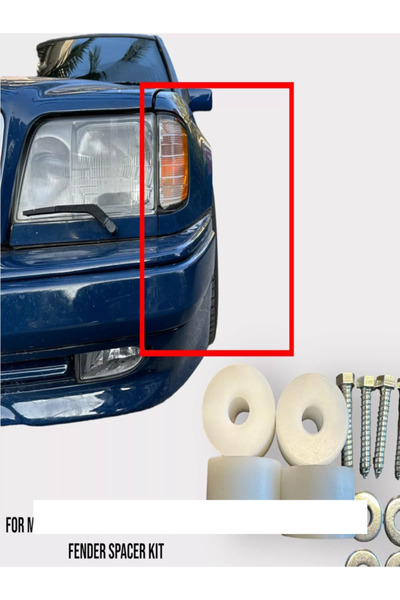 Aftermarket W201 W124 20mm Geniş Çamurluk Spacer Kiti