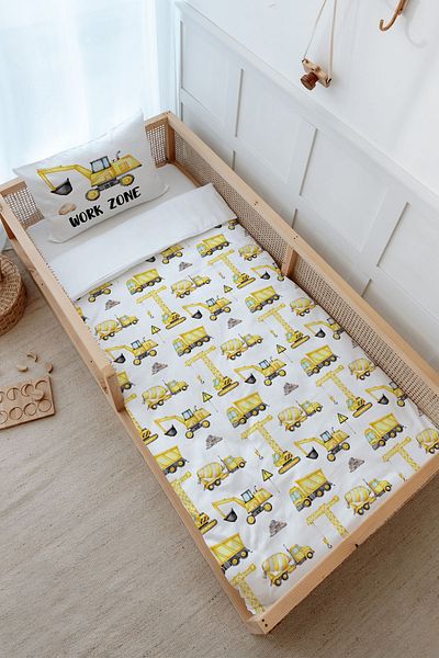 Tuğba Kuğu Montessori Duvet Cover Set (100X200) - Iconic Series - Business Machinery
