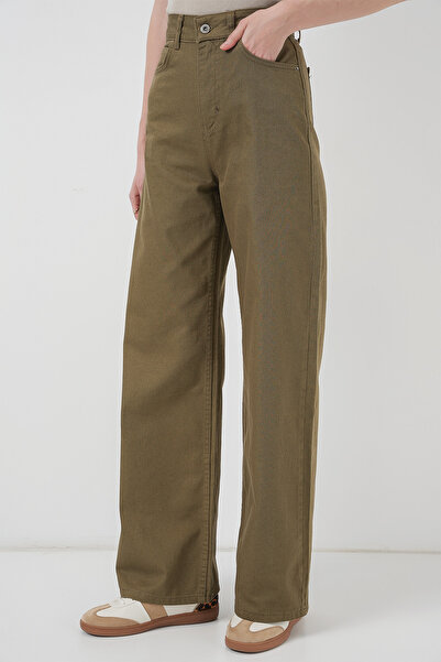 Bigdart Kadın Bol Paça Yüksek Bel Palazzo Pantolon