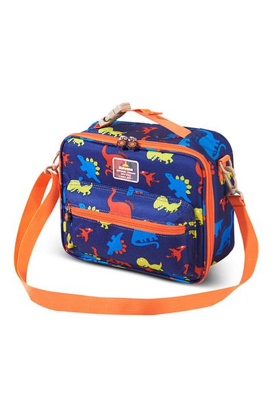 Sunveno Sunveno Lunch Bag w/ shoulder Strap - Dino Blue