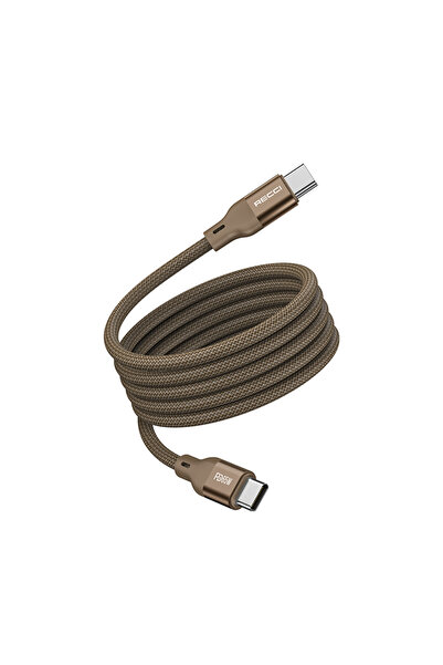 Recci Type-C to Type-C PD Magnetik Kablo Recci RS23CC 65W Hızlı Şarj Özellikl...