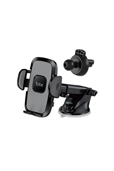 Bix Bxch7 Uzayabilen Ayarlanabilir Cam Torpido Havalandırma Için Çift Fonksiyonlu Araç Içi Telefon T