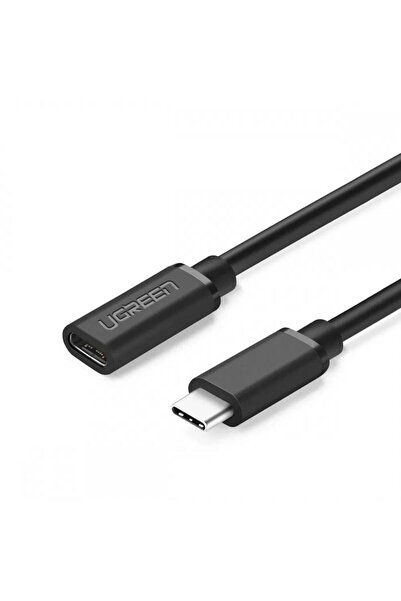 Ugreen Usb 3.1 Thunderbolt 3 Type-c Erkek To Type-c Dişi Uzatma Kablosu 50 Cm
