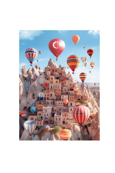Anatolian Puzzle 1000 Pieces Cappadocia 1167