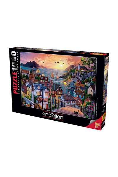 Anatolian Puzzle 1000 Pieces Sunset on the Beach 1098