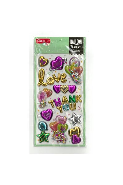 Tanex TNX-26006 Balloon Puffy Label Serie 6 - 1 Piece