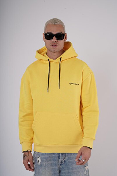 Butik TREND WE - Унисекс суитшърт от 3 нишки с качулка, джоб кенгуру и щампа