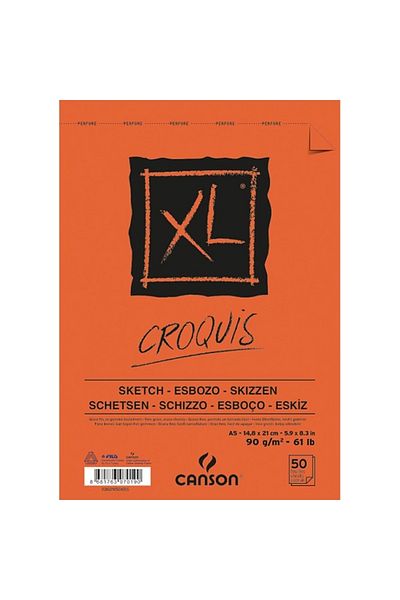 Canson Croquis Xl Top Spiral A5 14.8x21 90 gr Sketch Book