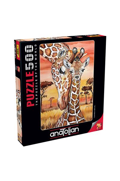 Anatolian Puzzle 500 Pieces Giraffe 3615