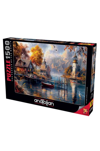 Anatolian Puzzle 1500 قطعة الخريف في البحيرة 4581
