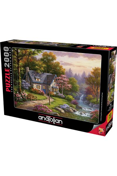 Anatolian Puzzle Anatolian 2000 Piece Waterfall Mansion 3940