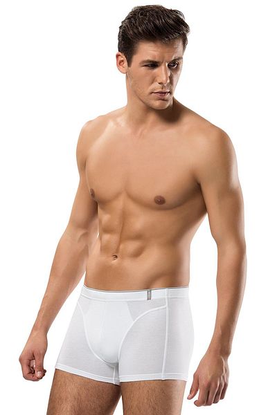 ERDEM İÇ GİYİM Erdem White Cotton Elastane Boxer 1479