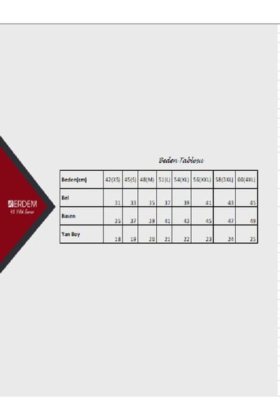 ERDEM İÇ GİYİM Erdem Μαύρο βαμβακερό ελαστάν Boxer 1409