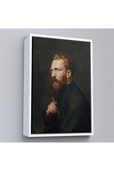 Home John Peter Russell with Wooden Frame - Vincent Van Gogh Painting-7469