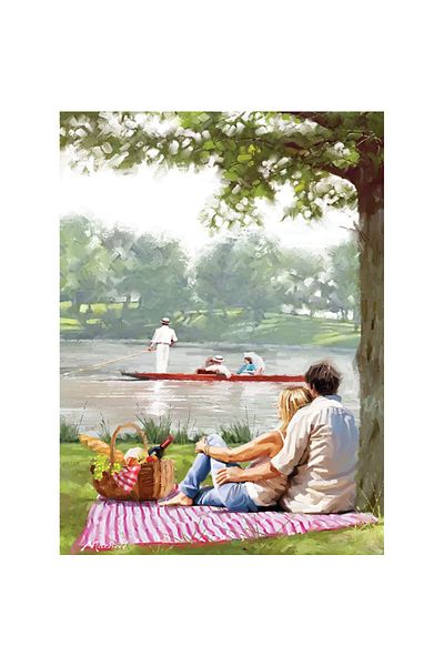 Anatolian Puzzle 1000 Pieces Romantic Picnic 1137