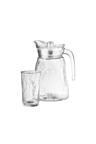 Dania A set of jacks and glasses, 5 pieces