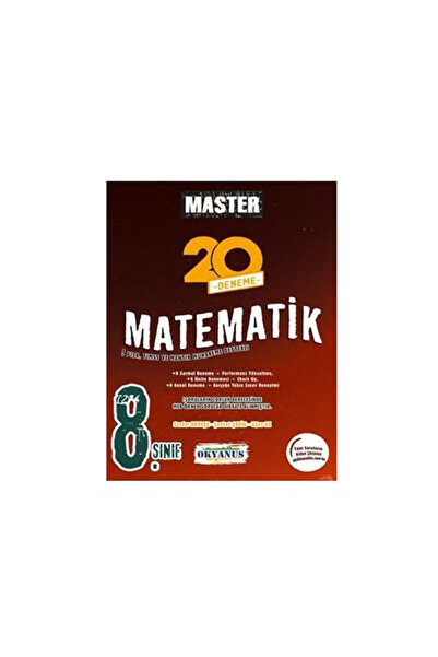 Okyanus Yayınları 8 SINIF MASTER 20 MATEMATİK DENEMESİ