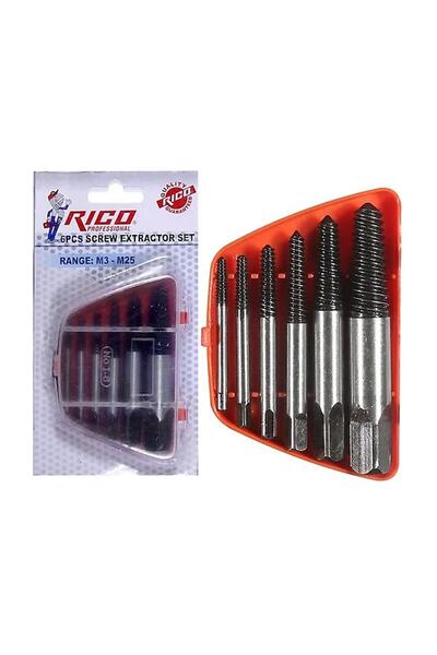 Genel Markalar 005-RC3216 Ters Kılavuz Kırılmış Vida Civata Sökme Seti