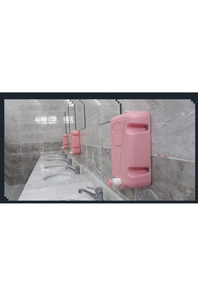 hilal kimya 5kg Push Button Liquid Soap Dispenser for School Factory Mosque and Collective Use Areas