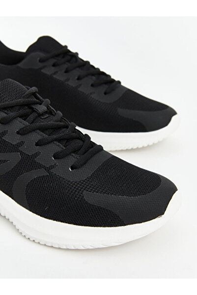 LC Waikiki Lcw Steps Black Lace-Up Women's Sports Shoes