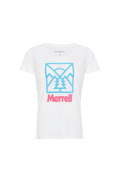 Merrell Scene Women's White T-Shirt Women's T-Shirt M21W006