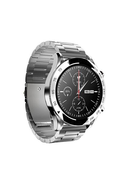 HiFuture Futurego Pro 34mm - Gray Smart Watch, Ip68 Water Resistant