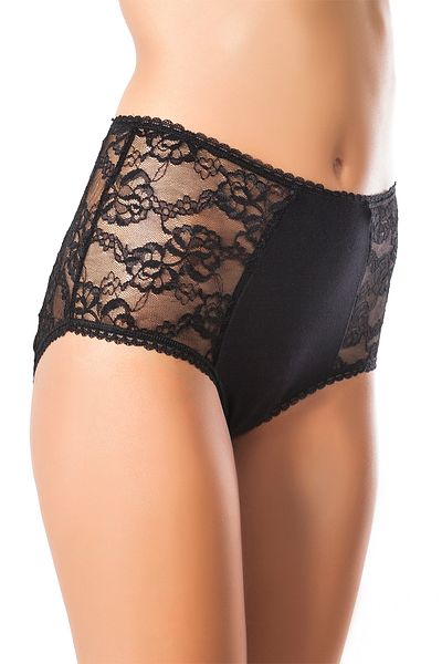 ZENCHES Elegant Lace Transpan Transition High Waist Transparent Women's Fancy Panties