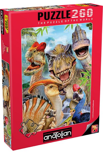 Anatolian Puzzle Anatolian 260 Piece Dino Selfie 3317