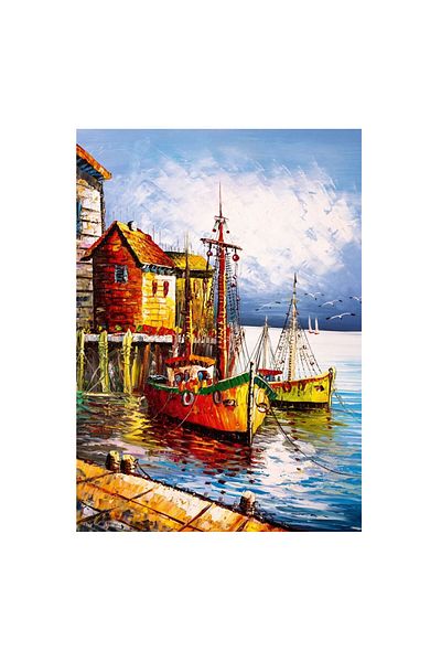 Art Puzzle Orange Harbor 5091 - 500 Pieces