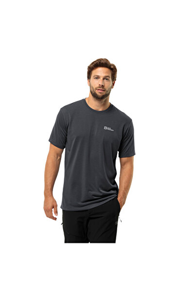 Jack Wolfskin Vonnan Men's Gray T-Shirt Men's T-Shirt 1809951Tr