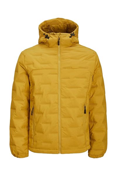 Jack & Jones جاك وجونز 12260478   معطف رجالي - خردل