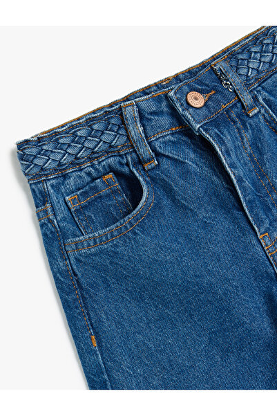 Koton Cotton Straight Jean - Egyenes szárú és zsebes farmernadrág