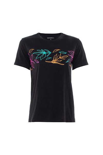 Merrell Tale Women's Black T-Shirt Women's T-Shirt M2Tale