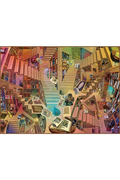 Anatolian Puzzle 1000 Pieces Library 1135