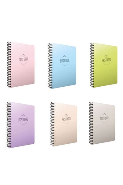 Gıpta Pastoral Spiral PP Cover A4 120 Sheets Line Notebook 3247