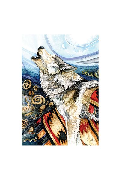 Anatolian Puzzle 260 Pieces Wolf Howl 3328