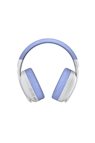 Genel Markalar S6 Ultra Hafif Kablosuz Bluetooth Type-c Mikrofonlu Gaming Oyuncu Kulaklığı Mavi