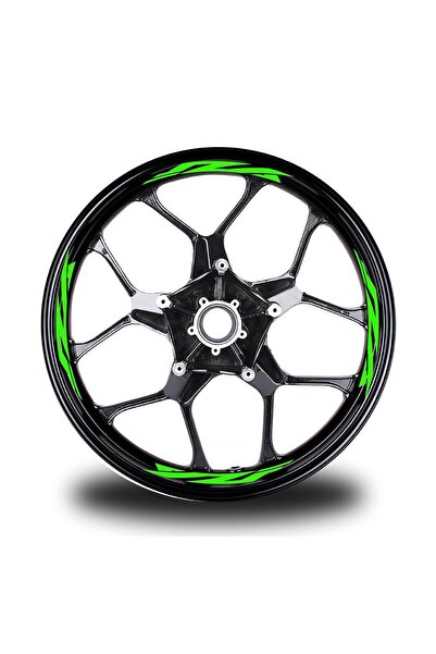 Generic Brand Yzf Written 16-Piece Rim Inside Lettering Sticker Label
