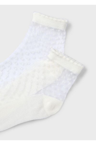 MAYORAL Girl's mesh sock socks