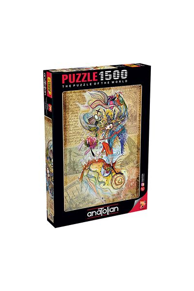 Anatolian Puzzle 1500 قطعة من الفتاة الشركسية التي تتجول في العالم 4560